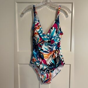 Calvin Klein Multicolor Tropical One Piece